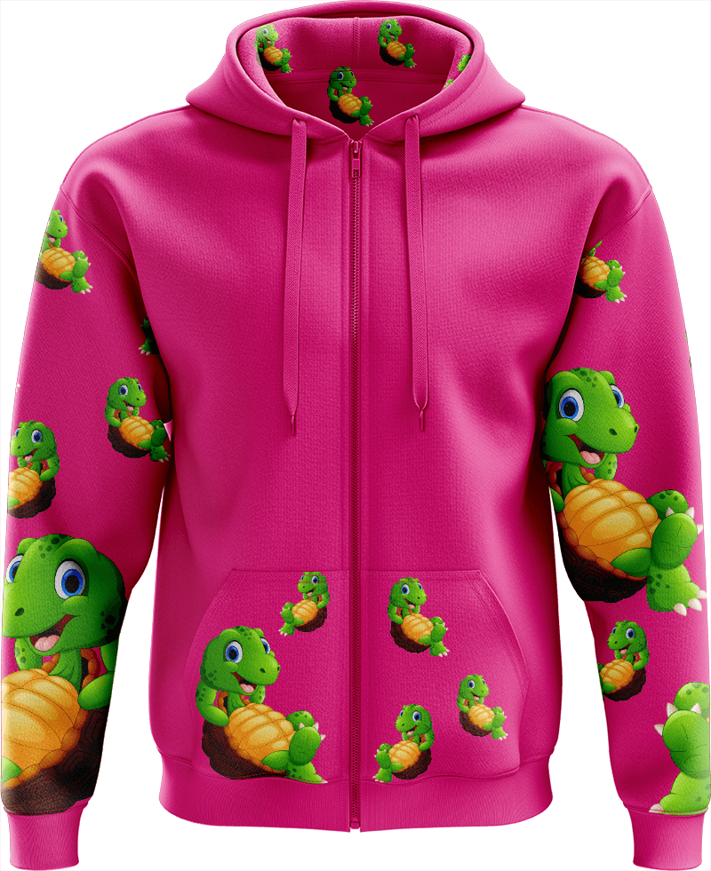 Top Turtle Full Zip Hoodies Jacket - fungear.com.au