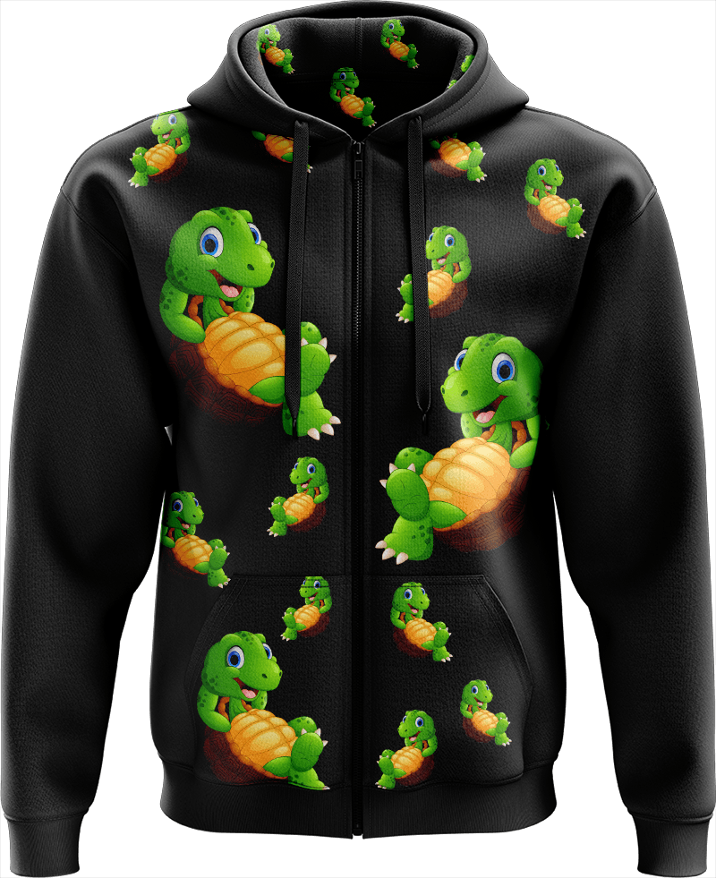 Top Turtle Full Zip Hoodies Jacket