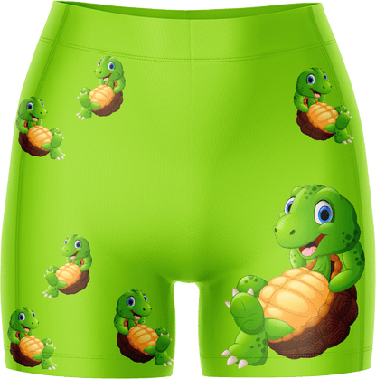 Top Turtle Ladies Gym Shorts - fungear.com.au