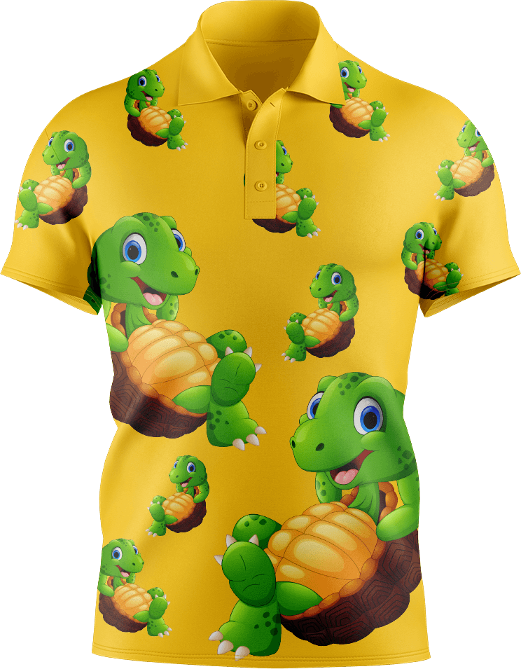 Top Turtle Men's Short Sleeve Polo - fungear.com.au