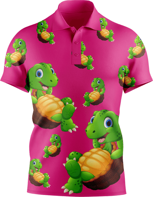 Top Turtle Men's Short Sleeve Polo - fungear.com.au