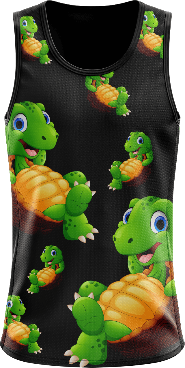 Top Turtle Singlets - fungear.com.au