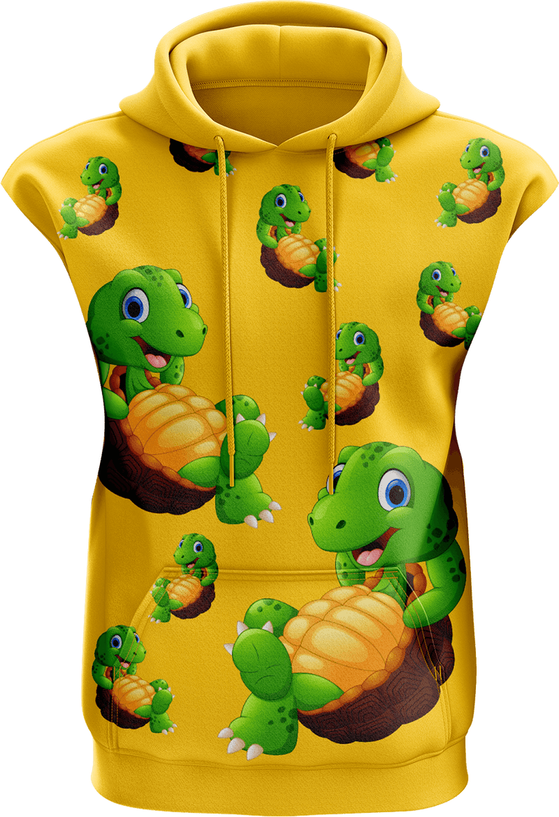 Top Turtle Sleeveless Hoodie