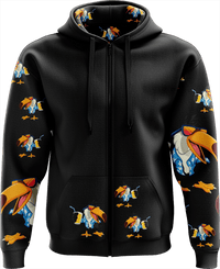 Trendy Toucan Full Zip Hoodies Jacket 8