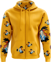 Trendy Toucan Full Zip Hoodies Jacket 5