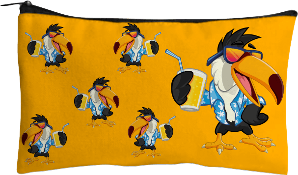 Trendy Toucan Jumbo Pencil Case