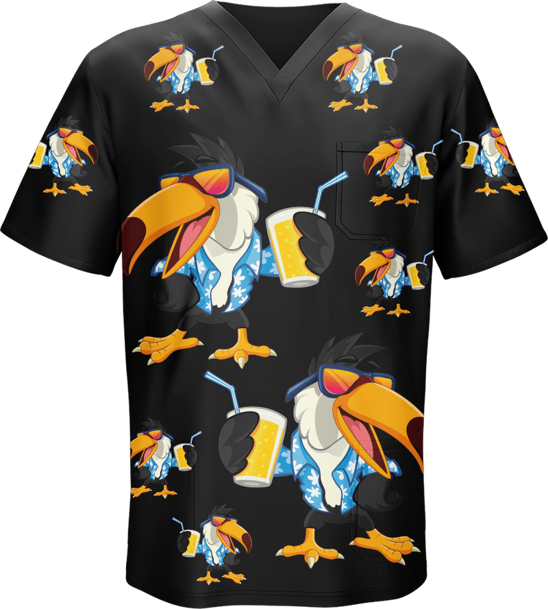Trendy Toucan Scrubs