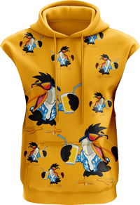 Trendy Toucan Sleeveless Hoodie 2