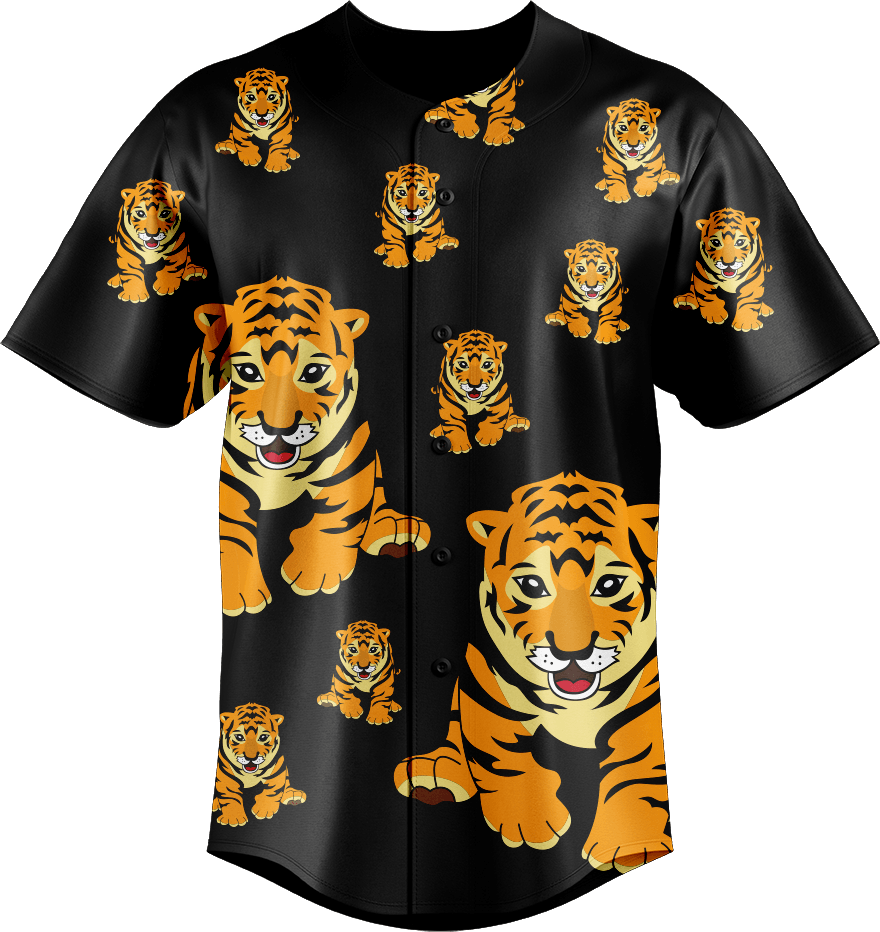 Tuff Tiger Baseball Jerseys