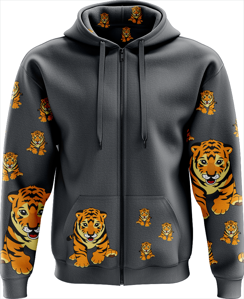 Tuff Tiger Full Zip Hoodies Jacket