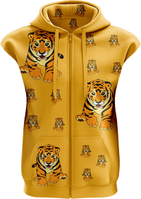 Tuff Tiger Full Zip Sleeveless Hoodie Jackets 1
