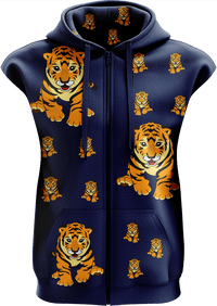 Tuff Tiger Full Zip Sleeveless Hoodie Jackets 3