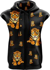 Tuff Tiger Full Zip Sleeveless Hoodie Jackets 4