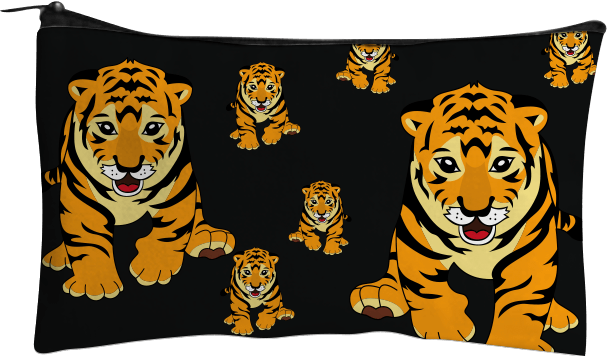 Tuff Tiger Jumbo Pencil Case - fungear.com.au