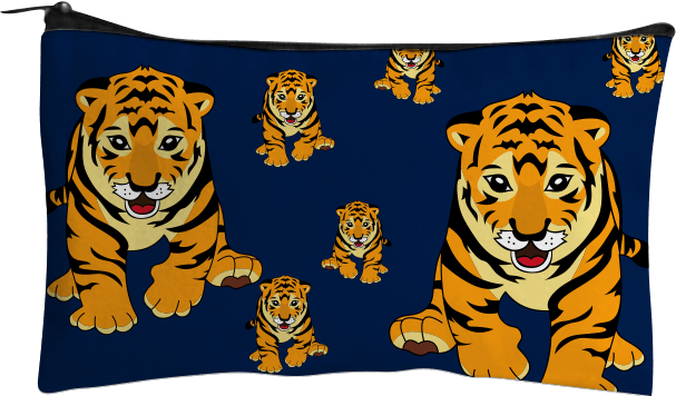 Tuff Tiger Jumbo Pencil Case