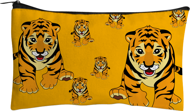 Tuff Tiger Jumbo Pencil Case - fungear.com.au