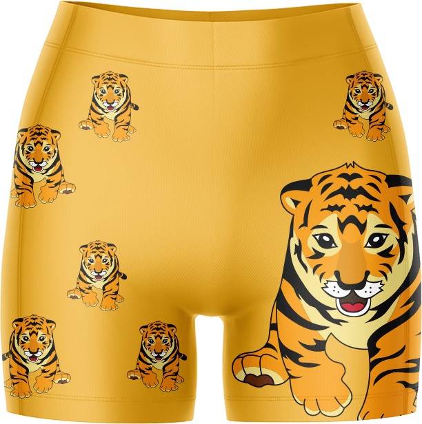 Tuff Tiger Ladies Gym Shorts - fungear.com.au