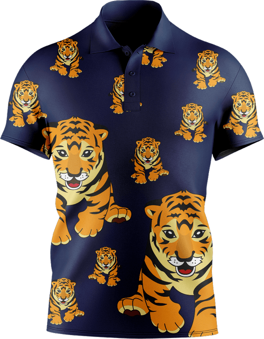 Tuff Tiger Men's Short Sleeve Polo - fungear.com.au