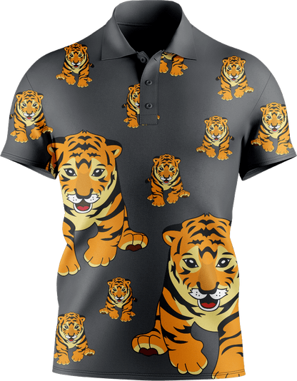 Tuff Tiger Men's Short Sleeve Polo - fungear.com.au