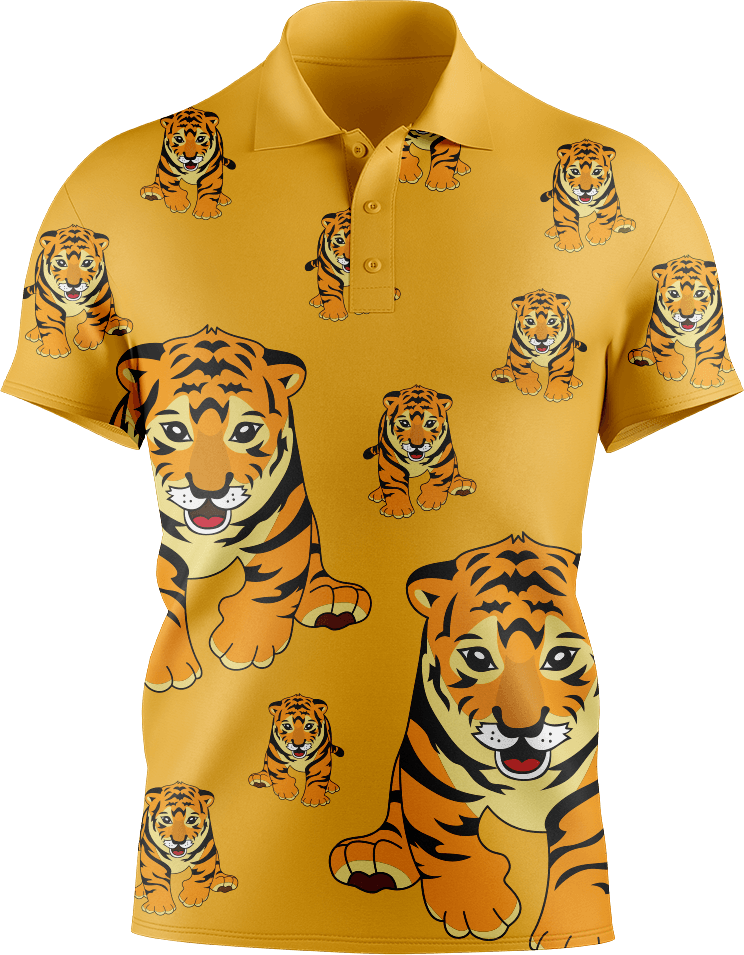 Tuff Tiger Men's Short Sleeve Polo - fungear.com.au