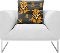 Tuff Tiger Pillows Cushions 3
