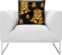 Tuff Tiger Pillows Cushions 1