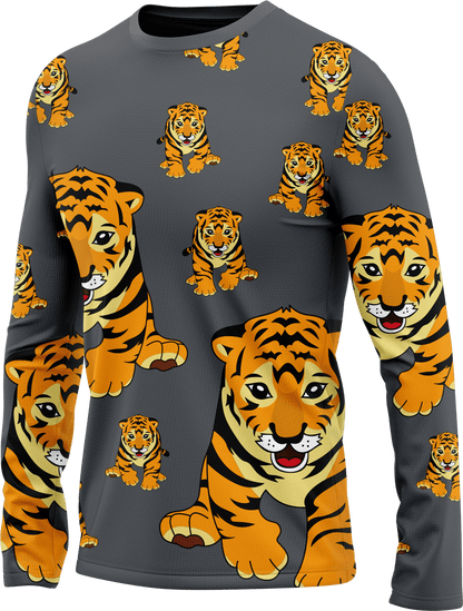 Tuff Tiger Rash T-Shirt Long Sleeve - fungear.com.au