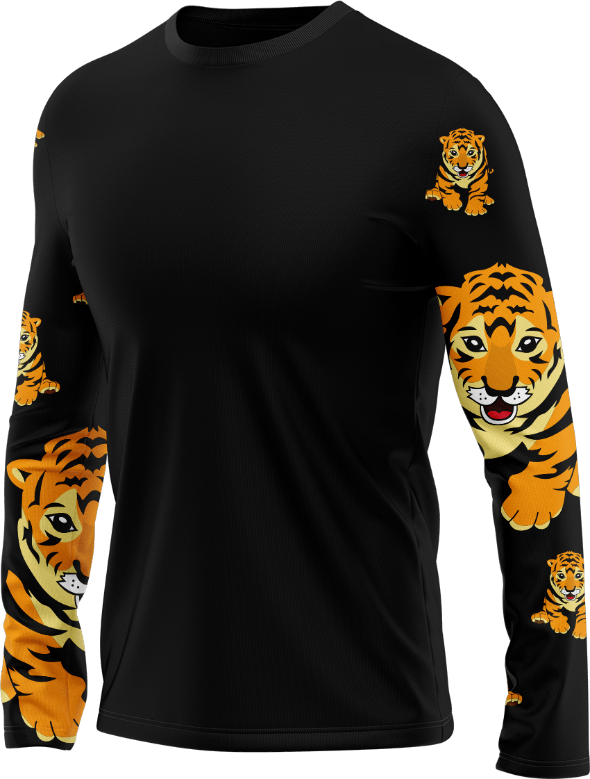 Tuff Tiger Rash T-Shirt Long Sleeve - fungear.com.au