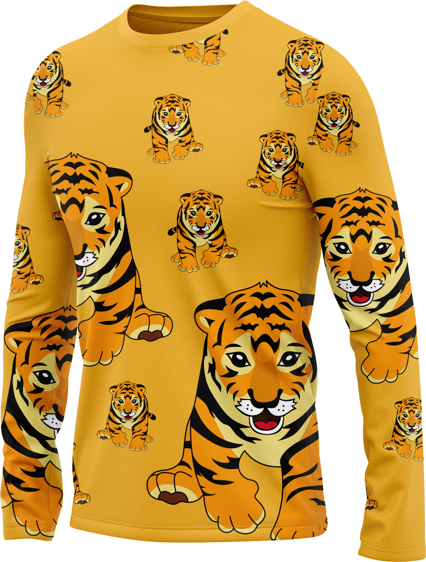 Tuff Tiger Rash T-Shirt Long Sleeve - fungear.com.au