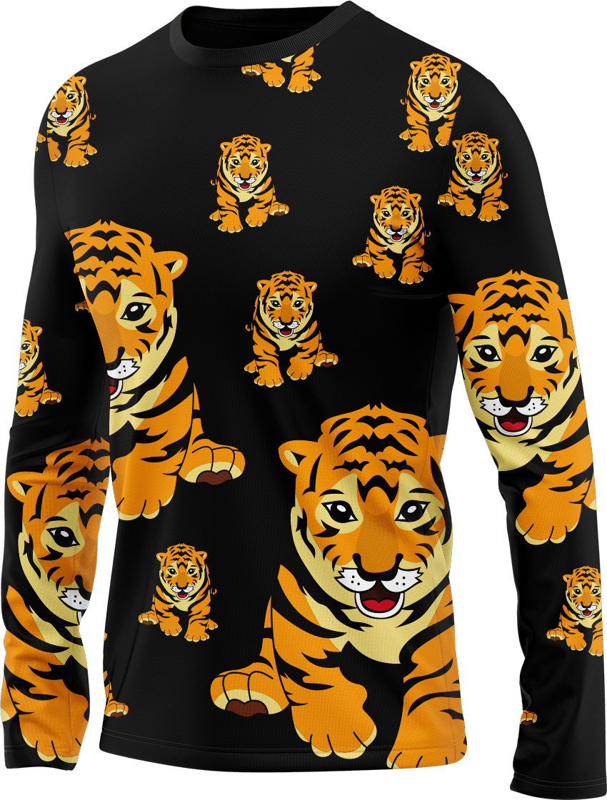 Tuff Tiger Rash T-Shirt Long Sleeve - fungear.com.au