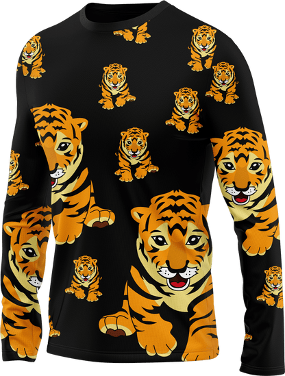 Tuff Tiger Rash T-Shirt Long Sleeve - fungear.com.au