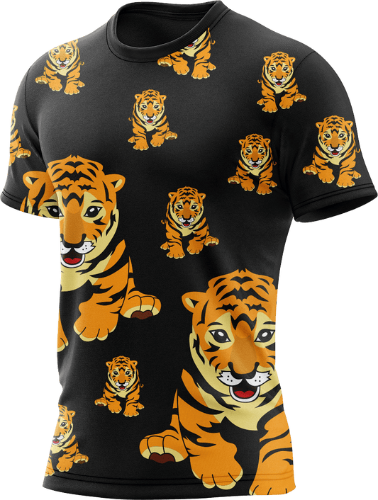 Tuff Tiger Rash T-Shirt Short Sleeve - fungear.com.au