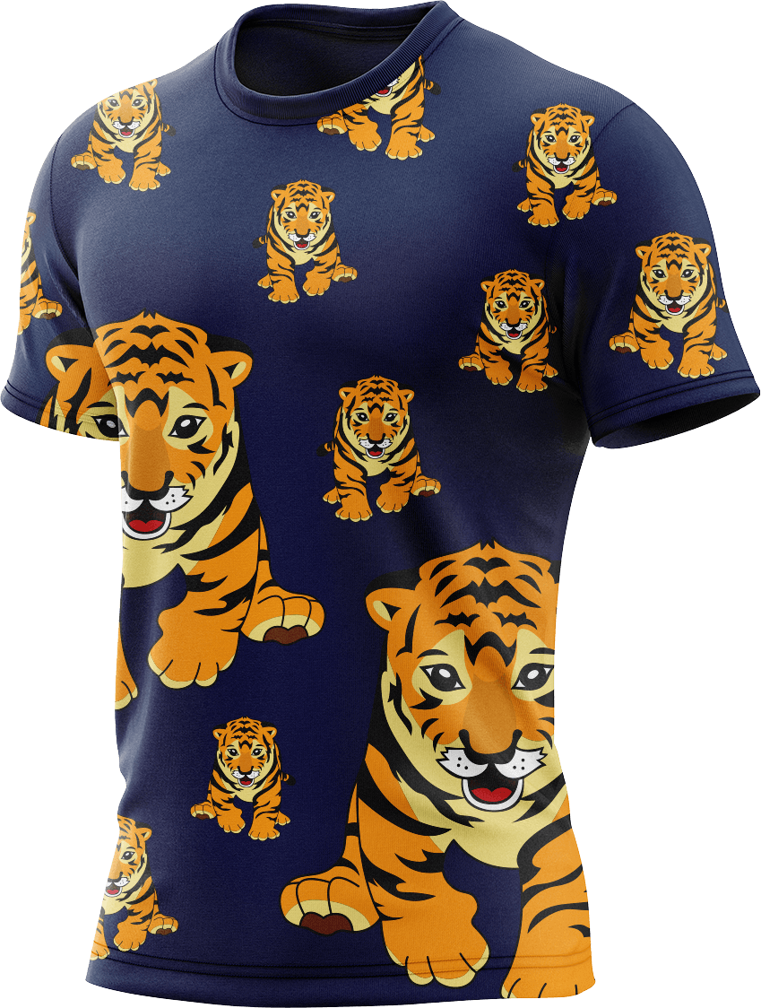 Tuff Tiger Rash T-Shirt Short Sleeve - fungear.com.au