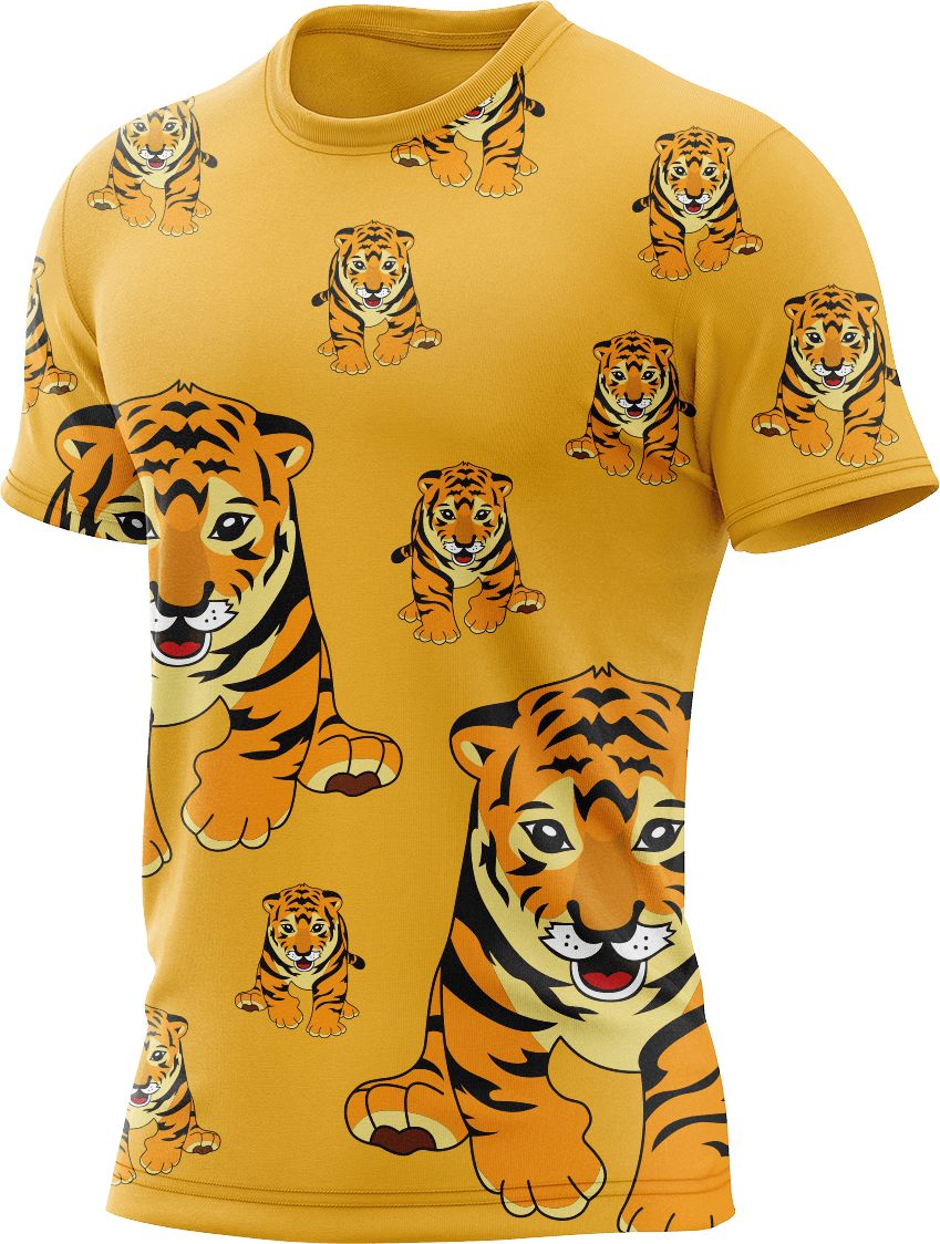 Tuff Tiger Rash T-Shirt Short Sleeve - fungear.com.au