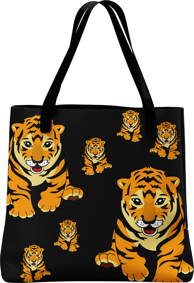 Tuff Tiger Tote Bag - fungear.com.au