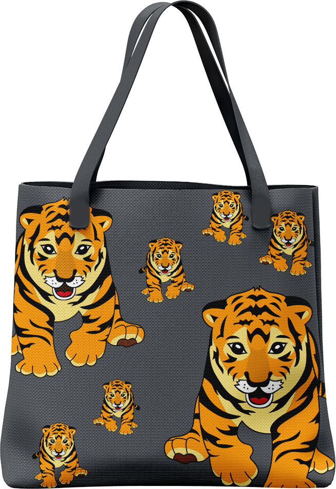 Tuff Tiger Tote Bag