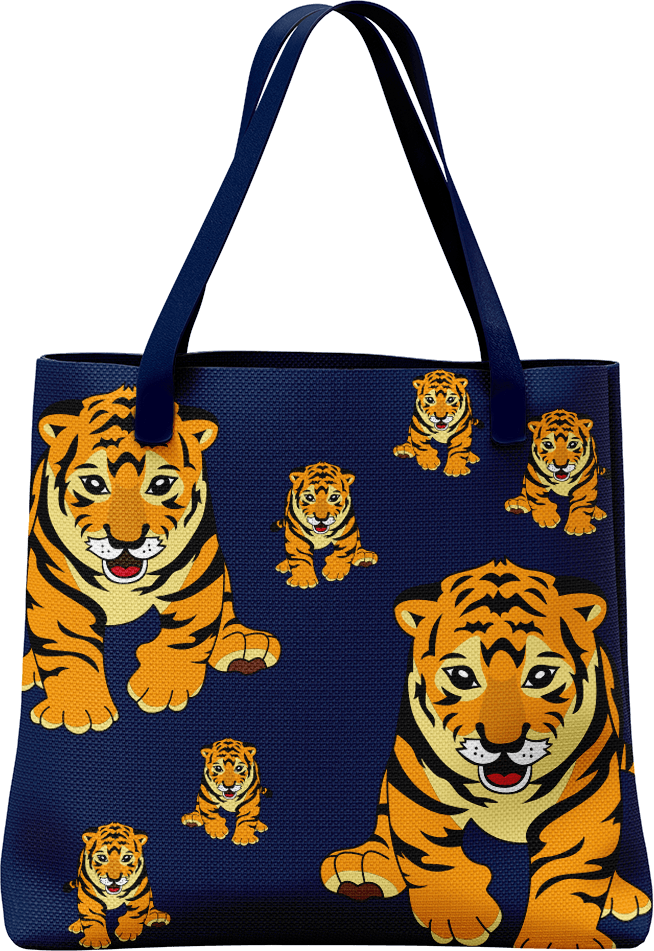 Tuff Tiger Tote Bag - fungear.com.au