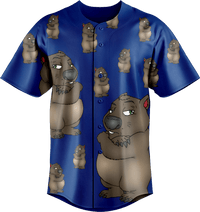 Wally Wombat Baseball Jerseys 3