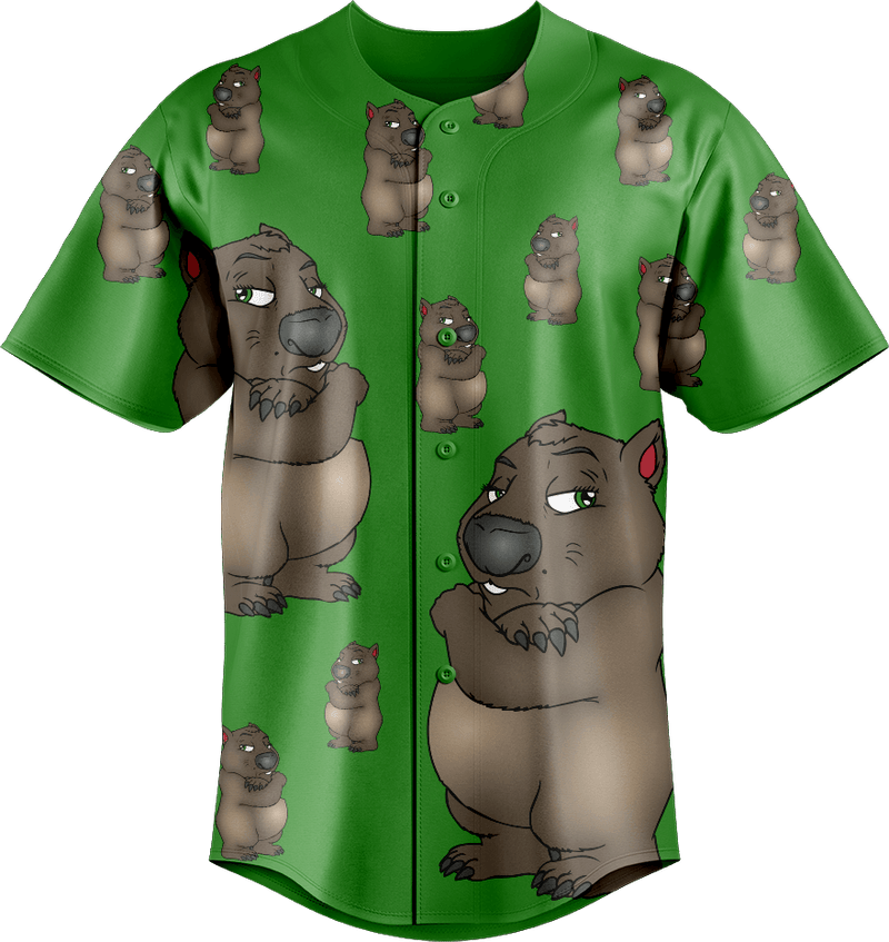 Wally Wombat Baseball Jerseys