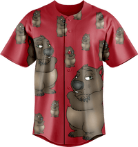 Wally Wombat Baseball Jerseys 2