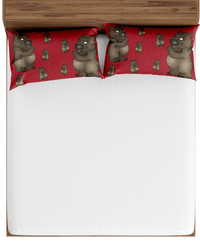 Wally Wombat Bed Pillows 1