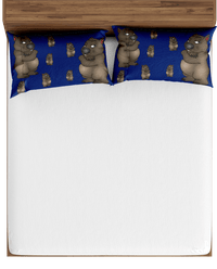 Wally Wombat Bed Pillows 4