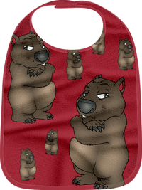 Wally Wombat Bibs 3