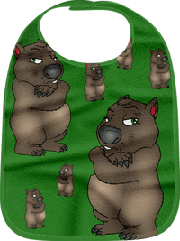 Wally Wombat Bibs 2