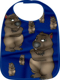 Wally Wombat Bibs 4