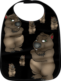 Wally Wombat Bibs 1