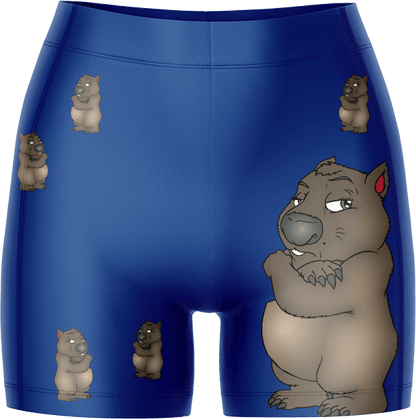 Wally Wombat Bike Shorts - fungear.com.au