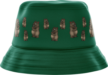 Wally Wombat Bucket Hats - fungear.com.au