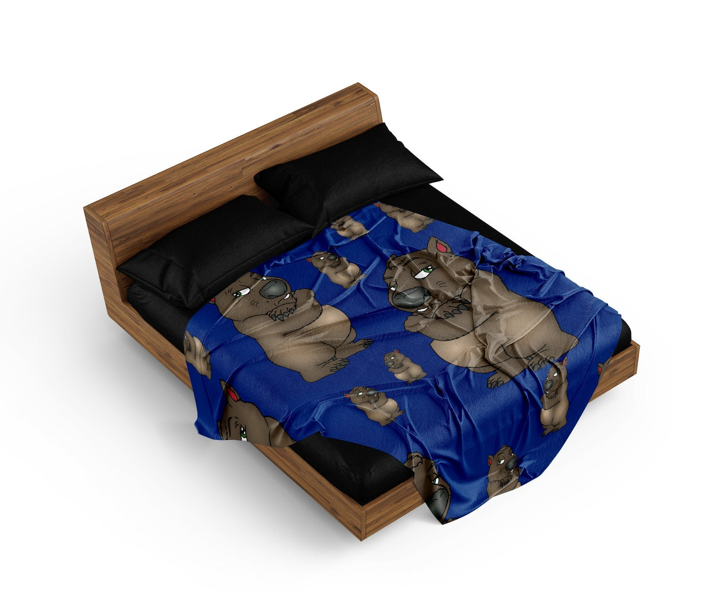 Wally Wombat Doona Cover - fungear.com.au