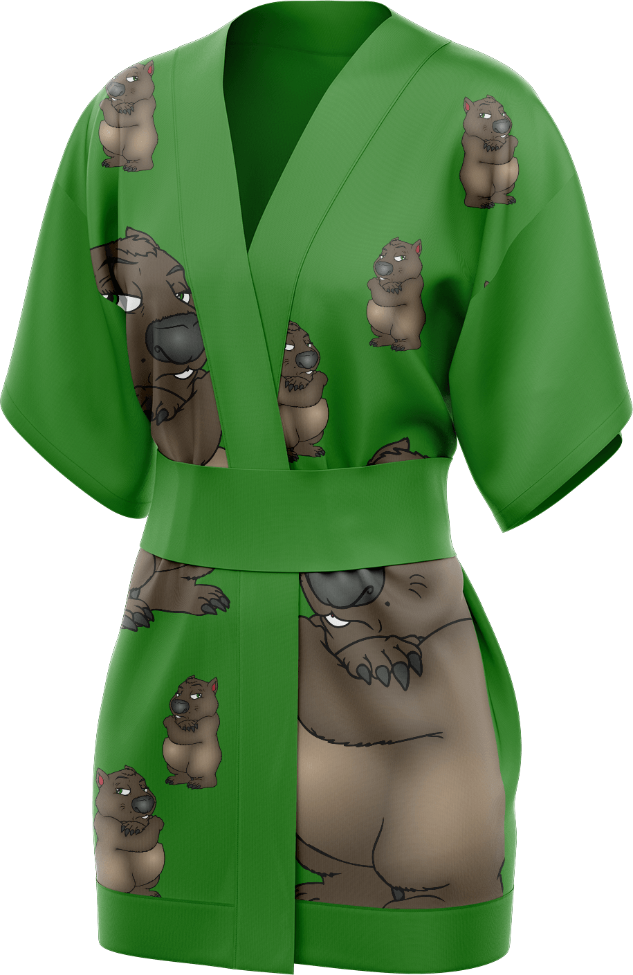 Wally Wombat Kimono - fungear.com.au